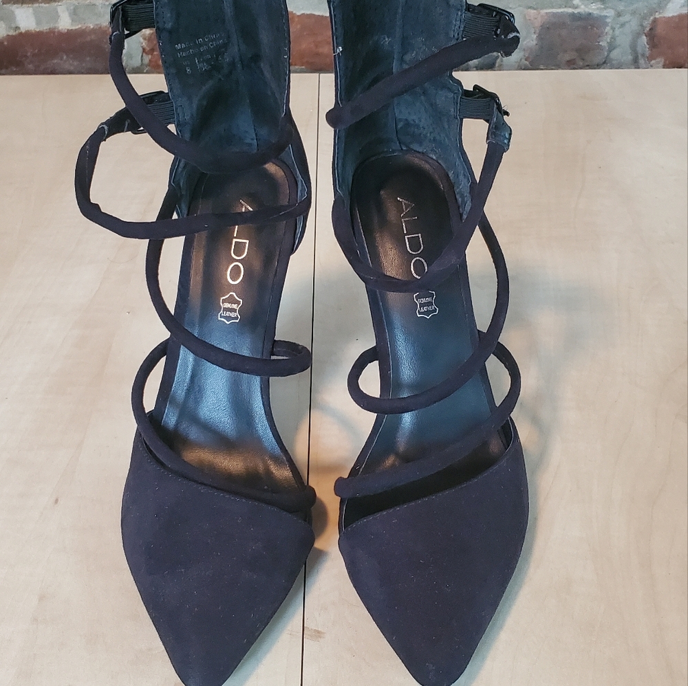 Aldo women's black heels, size 8